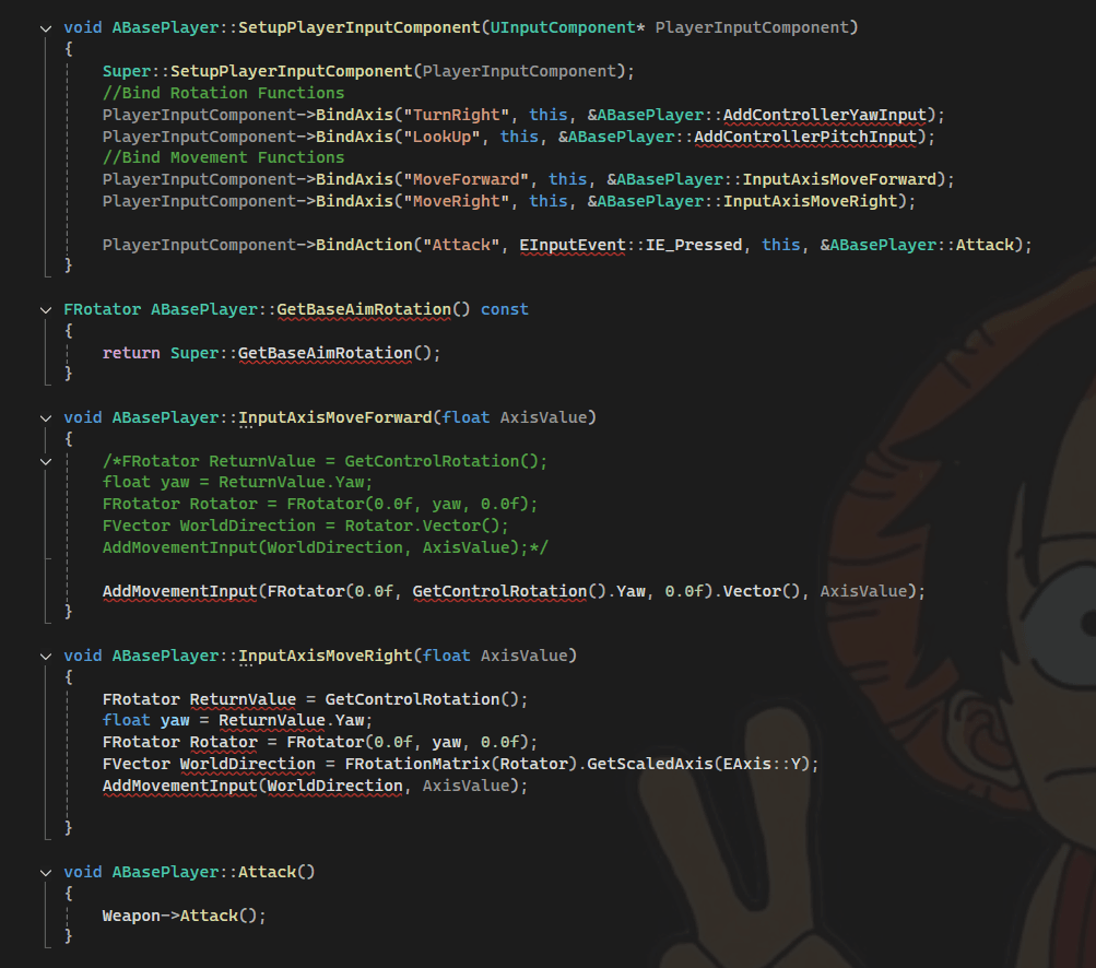 C++ Input Actions
